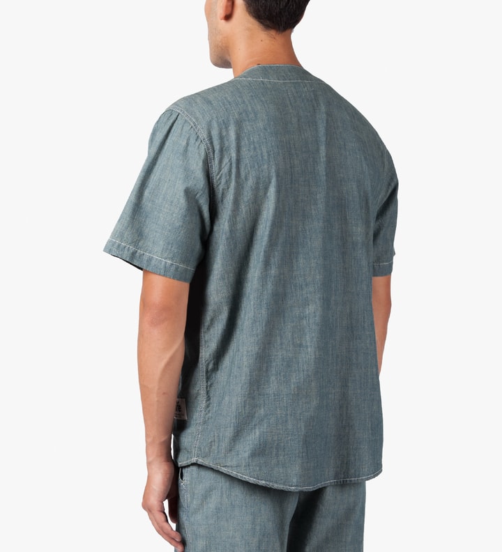 Prison Blue Baseball Shirt Placeholder Image