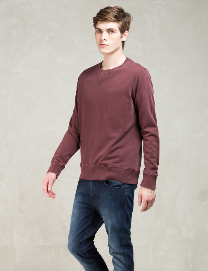 Burgundy L/S Sven Sweatshirt Placeholder Image
