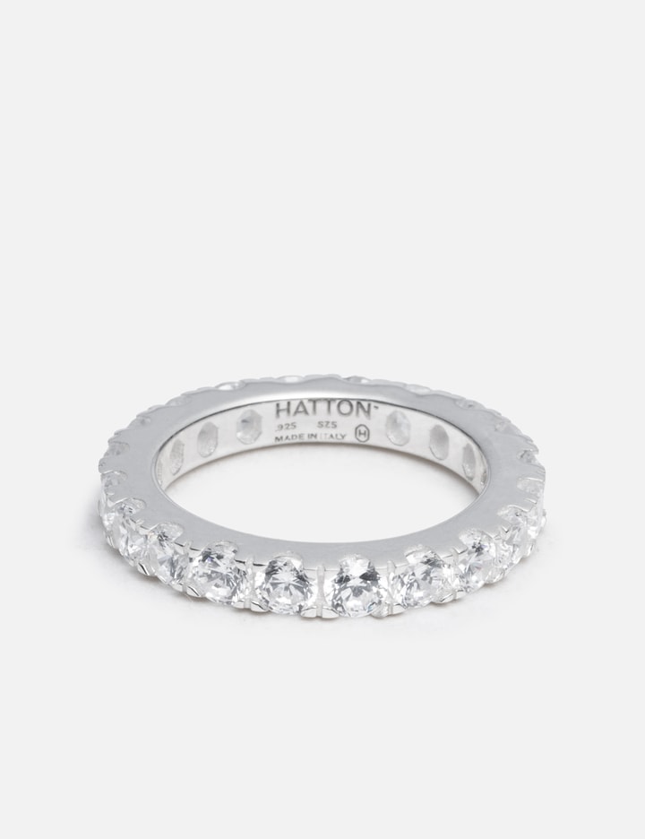 Hatton Labs Eternity Ring Small In Metallic