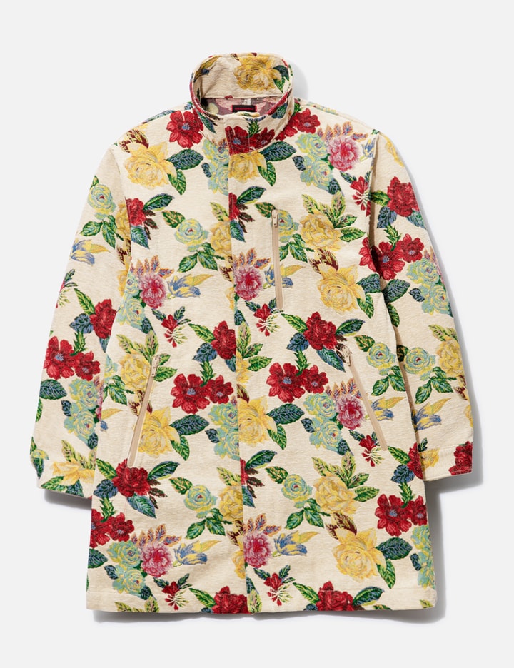 Clot Floral Patterned Jacket In Multicolor