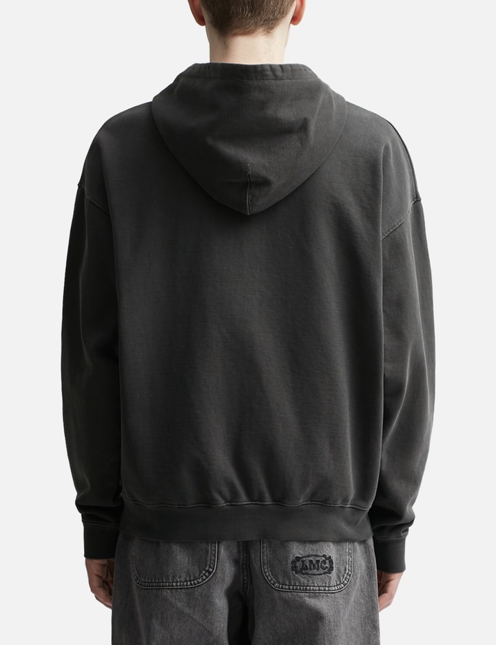 OVAL OVERDYED ZIP-UP HOODIE Placeholder Image