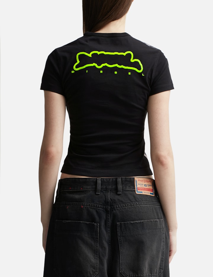 T-Uncutie-Long-N5 T-shirt with creased print Placeholder Image