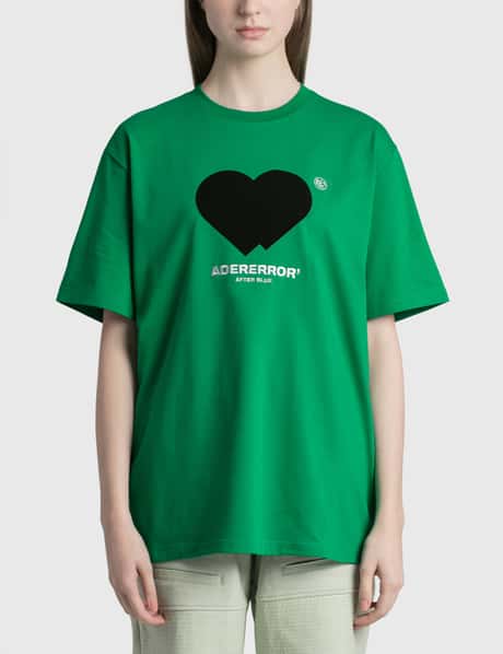 Ader Error Twin Heart Logo T-shirt