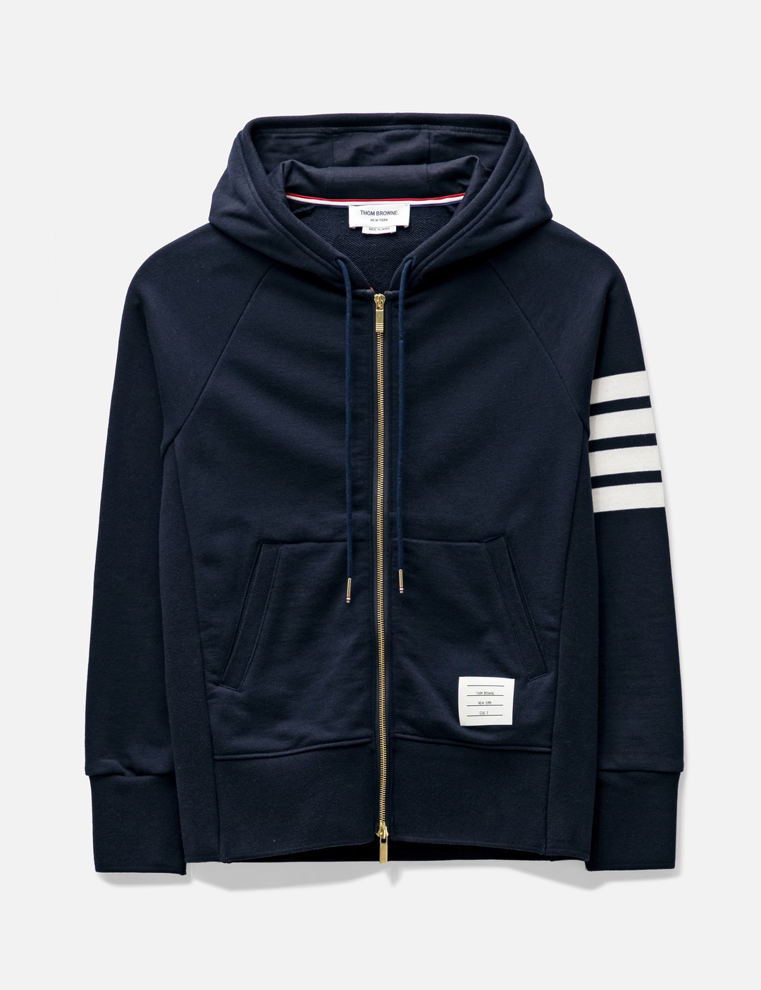 4-Bar Zip-Up Hoodie