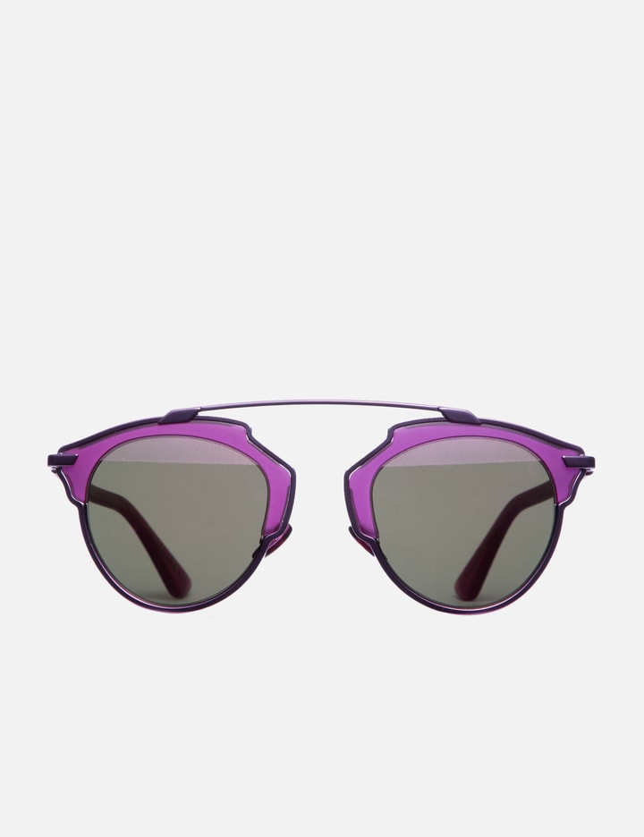 Dior So Real Purple Sunglasses In Pink