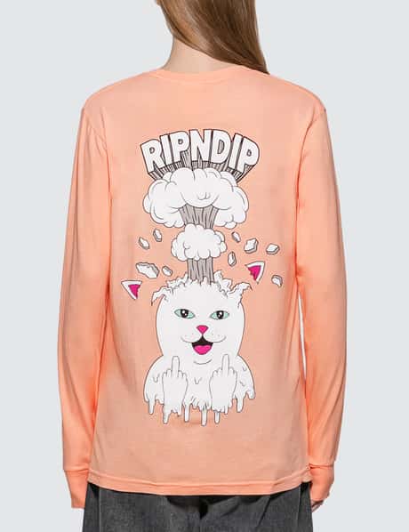 RIPNDIP - Mind Blown Long Sleeve T-shirt  HBX - Globally Curated Fashion  and Lifestyle by Hypebeast