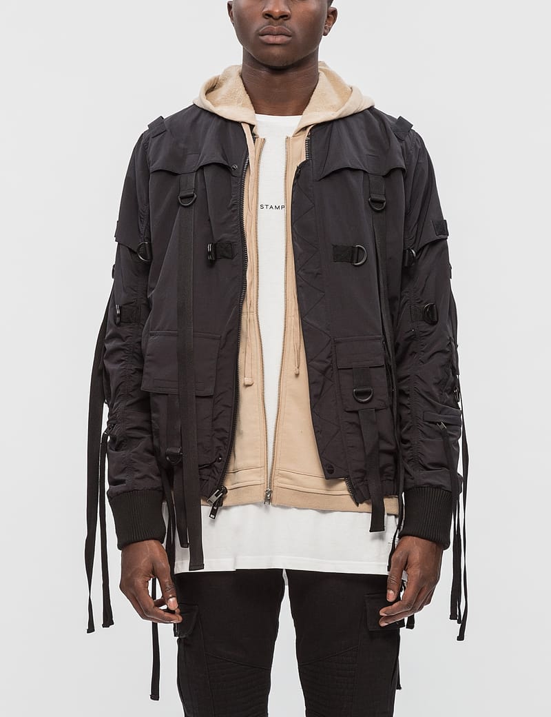 stampd bomber jacket