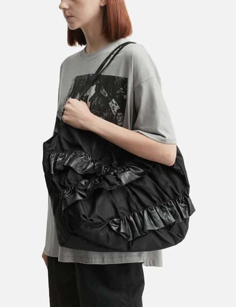 Frill Big Bag In Black view 20