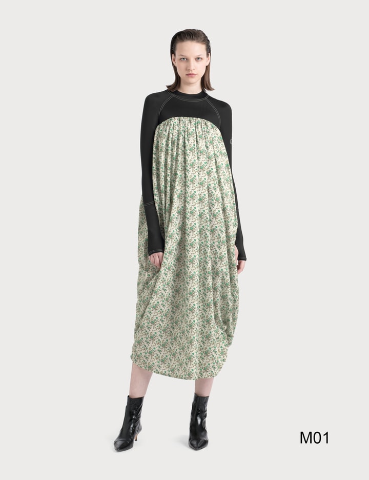 Marine Serre - Upcycled Hybrid Dress | HBX Marine Serre - Upcycled Hybrid Dress | HBX