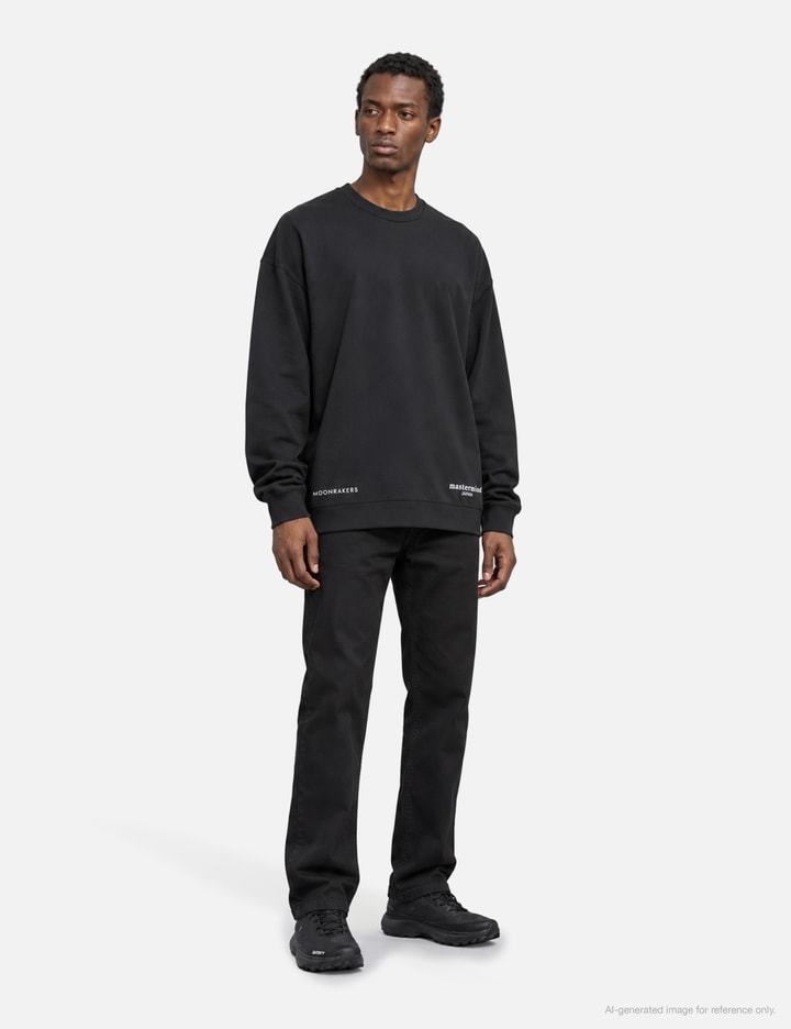 Mastermind Japan Mastermind Japan X Moonrakers Skull Logo Back Regular Sweatshirt