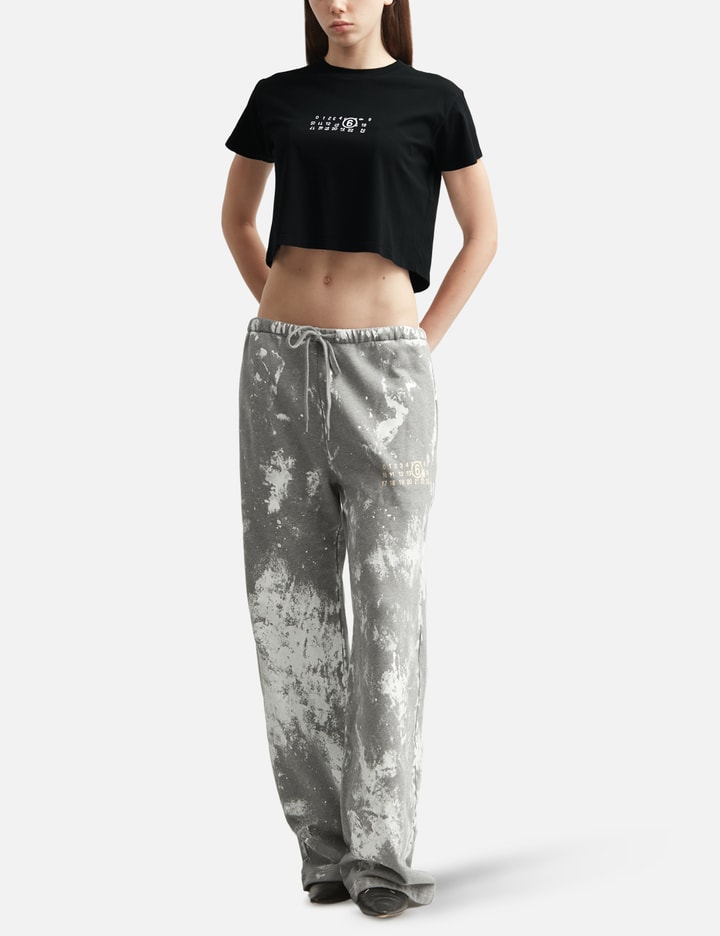 MM6 Maison Margiela Flipped-Print Overdyed T-Shirt