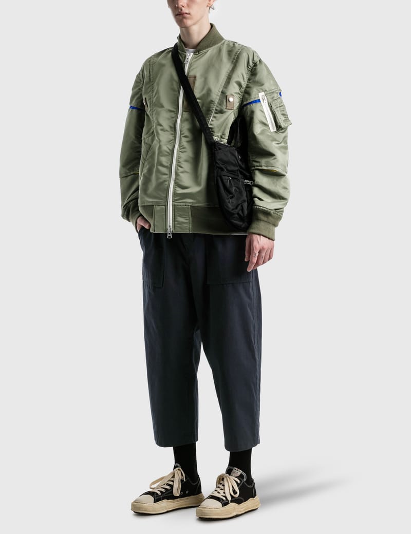 22SS sacai Nylon Twill Mix Shorts - ショートパンツ人気
