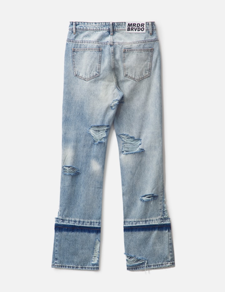 Shop Who Decides War Gnarly Denim In Blue