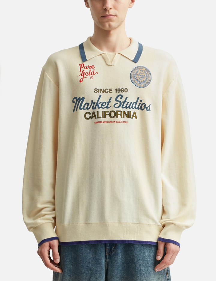 Pure Gold Collared Sweater Placeholder Image