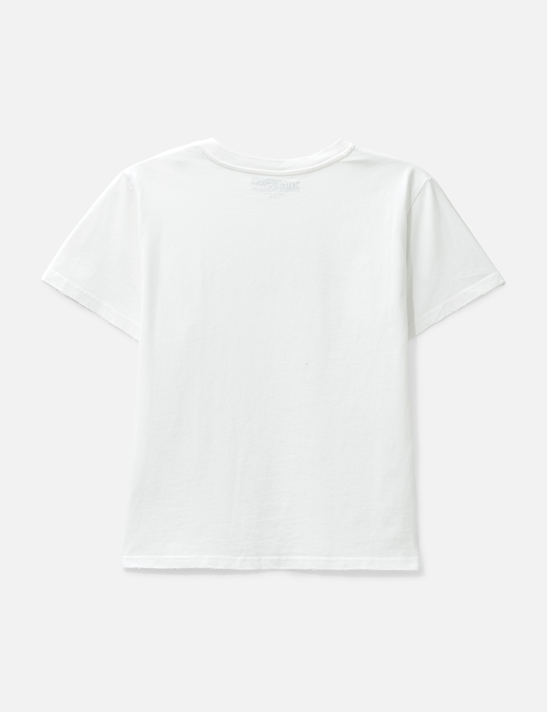 "Sera" Cursive Fitted T-Shirt In White view 17