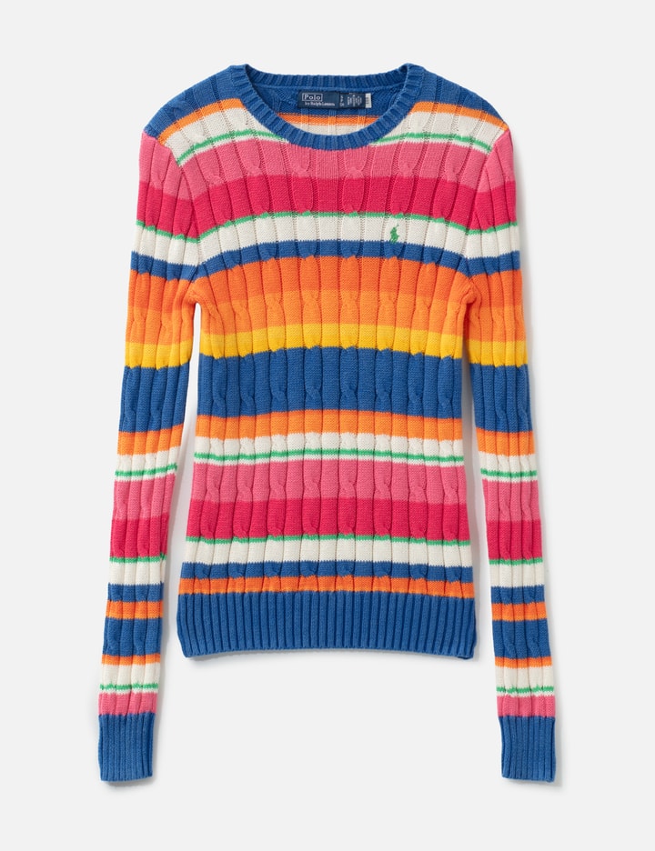 Ralph Lauren Rainbow Cable Knit