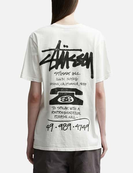 Stüssy Old Phone Pigment Dyed T-shirt