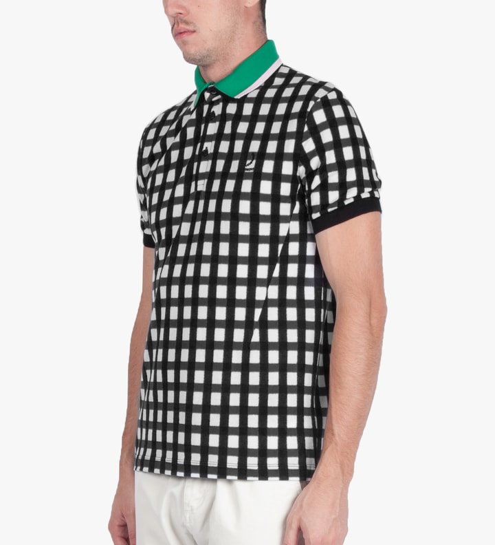 Fred Perry x Raf Simons Black Gingham Fade Fred Perry Shirt Placeholder Image