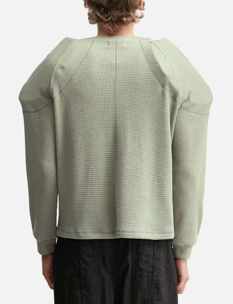 Bulk Shoulder Waffle Long Sleeve view 12