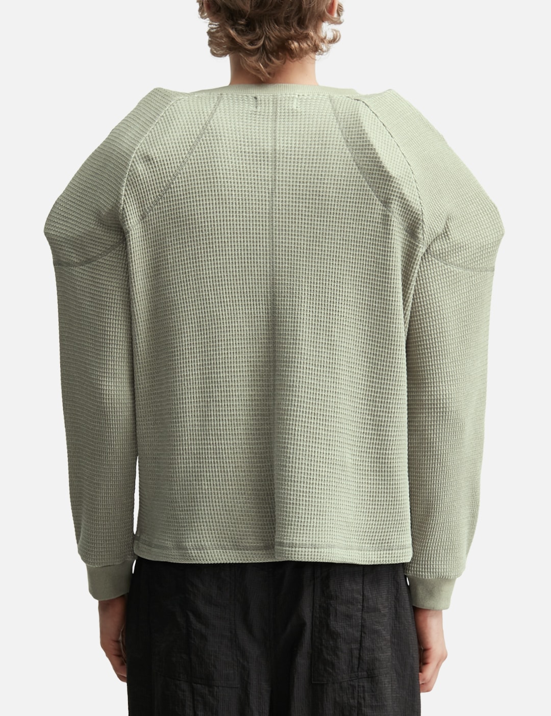 Bulk Shoulder Waffle Long Sleeve view 13