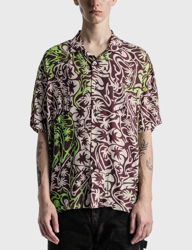 Stussy - Psychedelic Palm Tree Shirt 