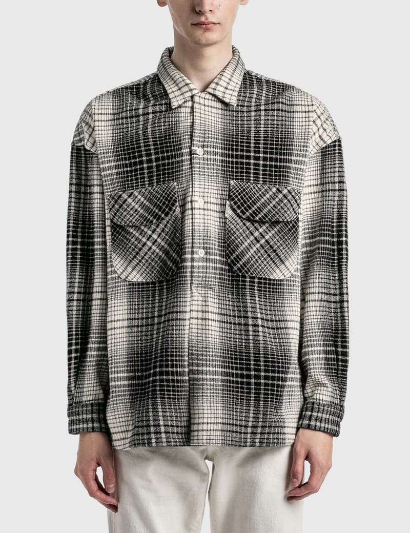 COOTIE PRODUCTIONS Ombre Check Ball Hat Unused COOTIE Ombre Check Wool CPO Jacket