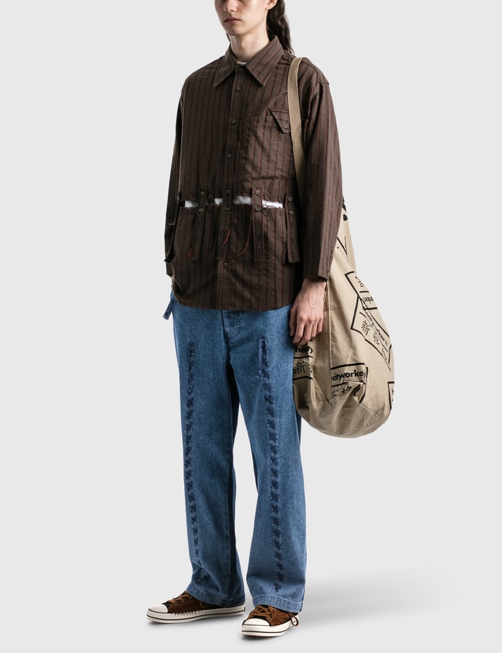 Truncated Adjustable Long Sleeve Shirt Placeholder Image