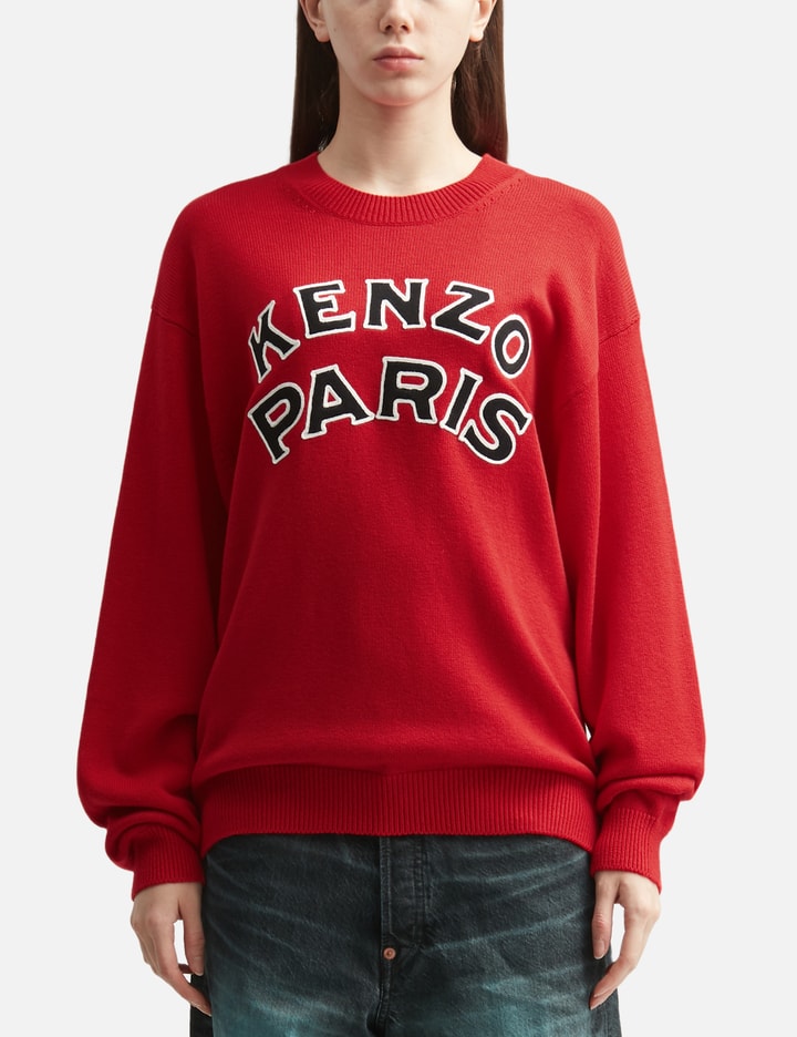 Kenzo 'KENZO Paris Emblem' Jumper In Wool Cotton
