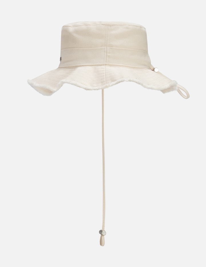 Shop Jacquemus Le Bob Artichaut Hat In White