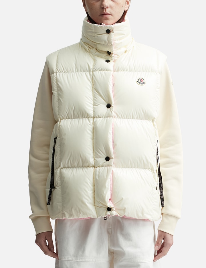 WHITE LUZULE DOWN GILET Placeholder Image