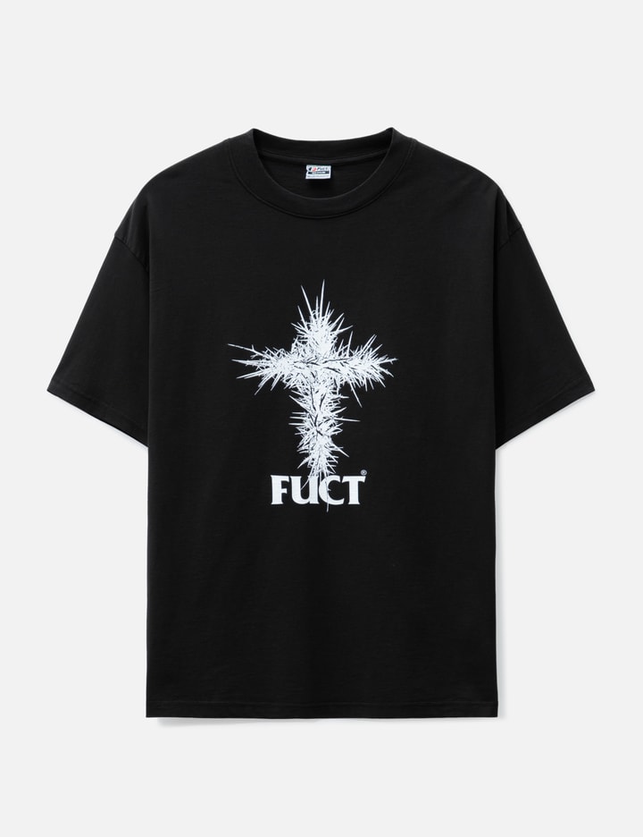 Fuct Thorn Cross T-shirt In Black