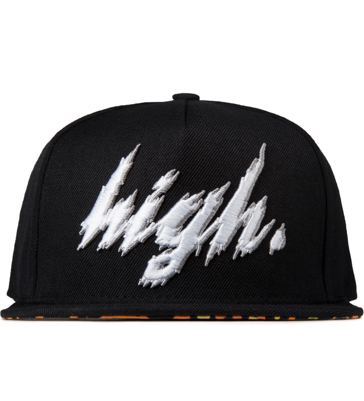Black Domo High Animal Style Snapback Hat Placeholder Image