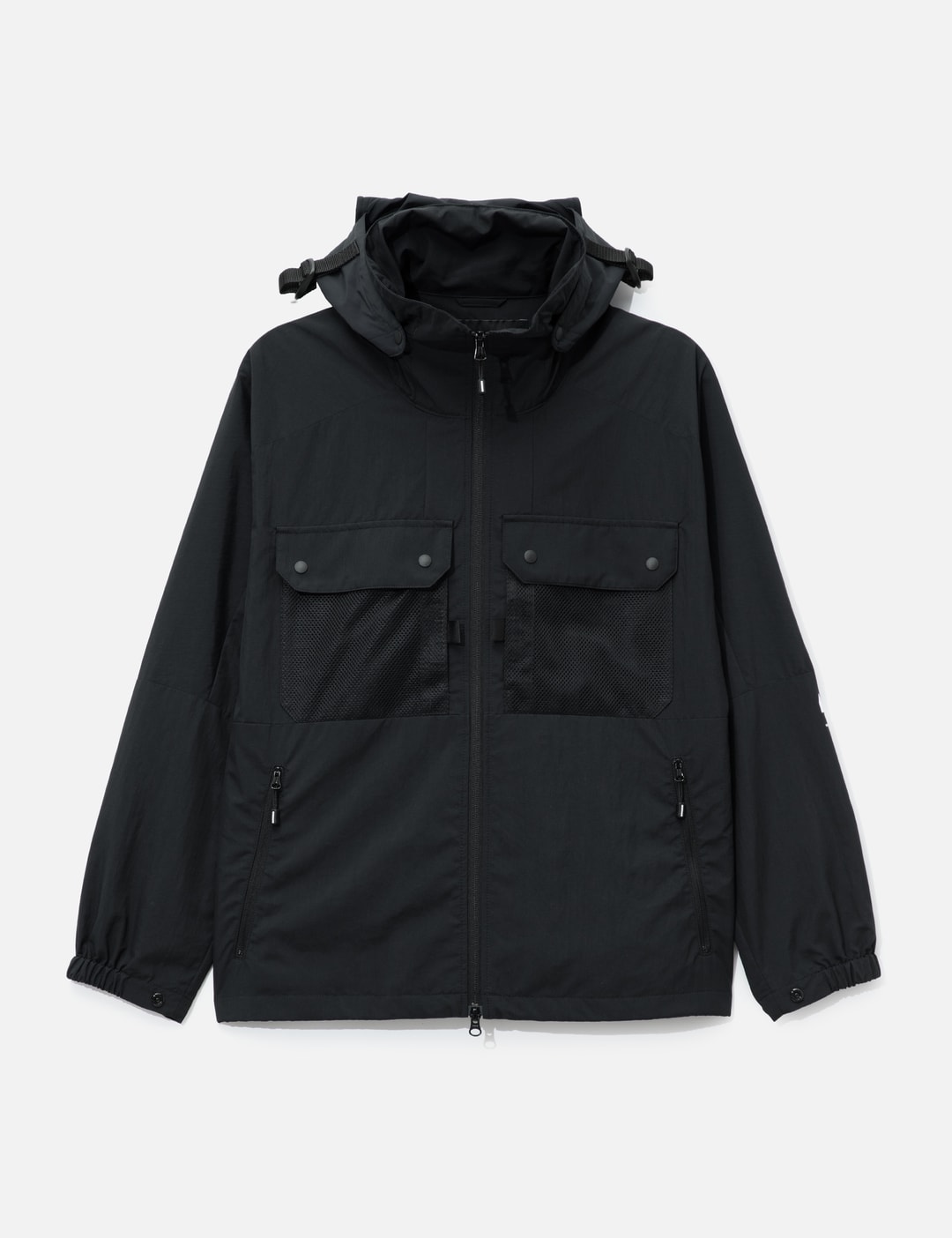 Map Detachable Hooded Jacket