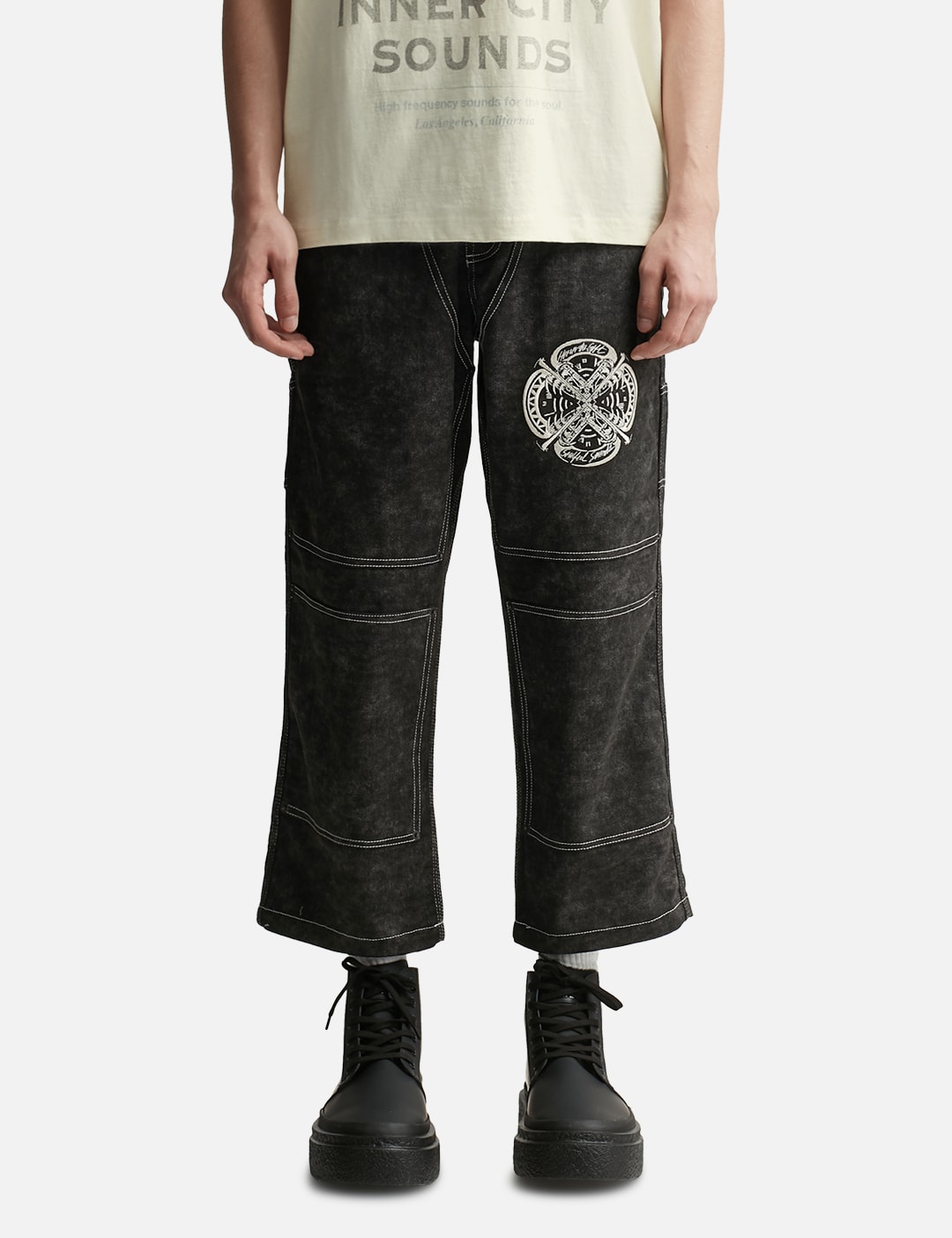 WASHED CARPENTER ANKLE PANT view 11