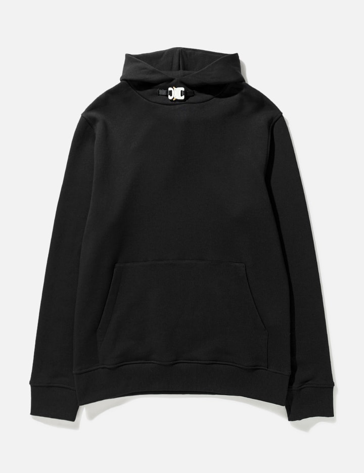 METAL BUCKLE COLLAR HOODIE Placeholder Image