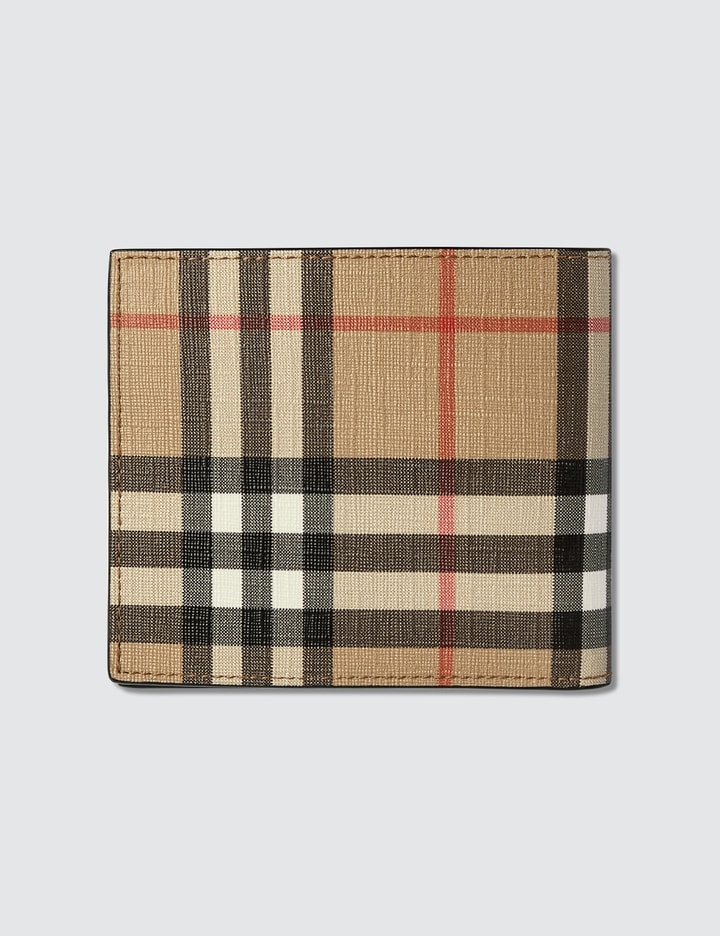 Vintage Check Wallet With Photo Holder Placeholder Image