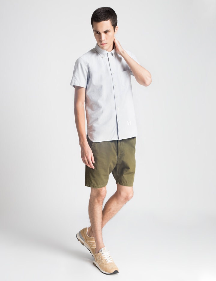 Grey Brian S/S B.D OX Armhole Layerd Shirt Placeholder Image