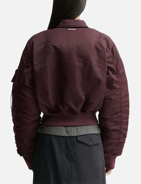 Cropped Bomber Jacket view 9