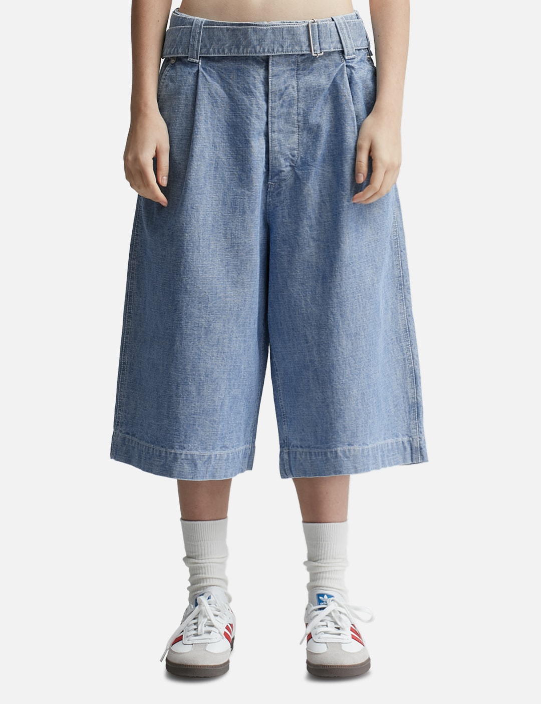 KENZO デニム ミリタリー ショート パンツ