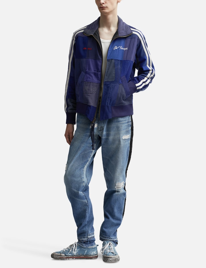 Blue Stitchwork Track Jacket Placeholder Image