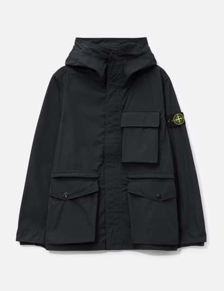 Micro Twill Short Hooded Parka view 3