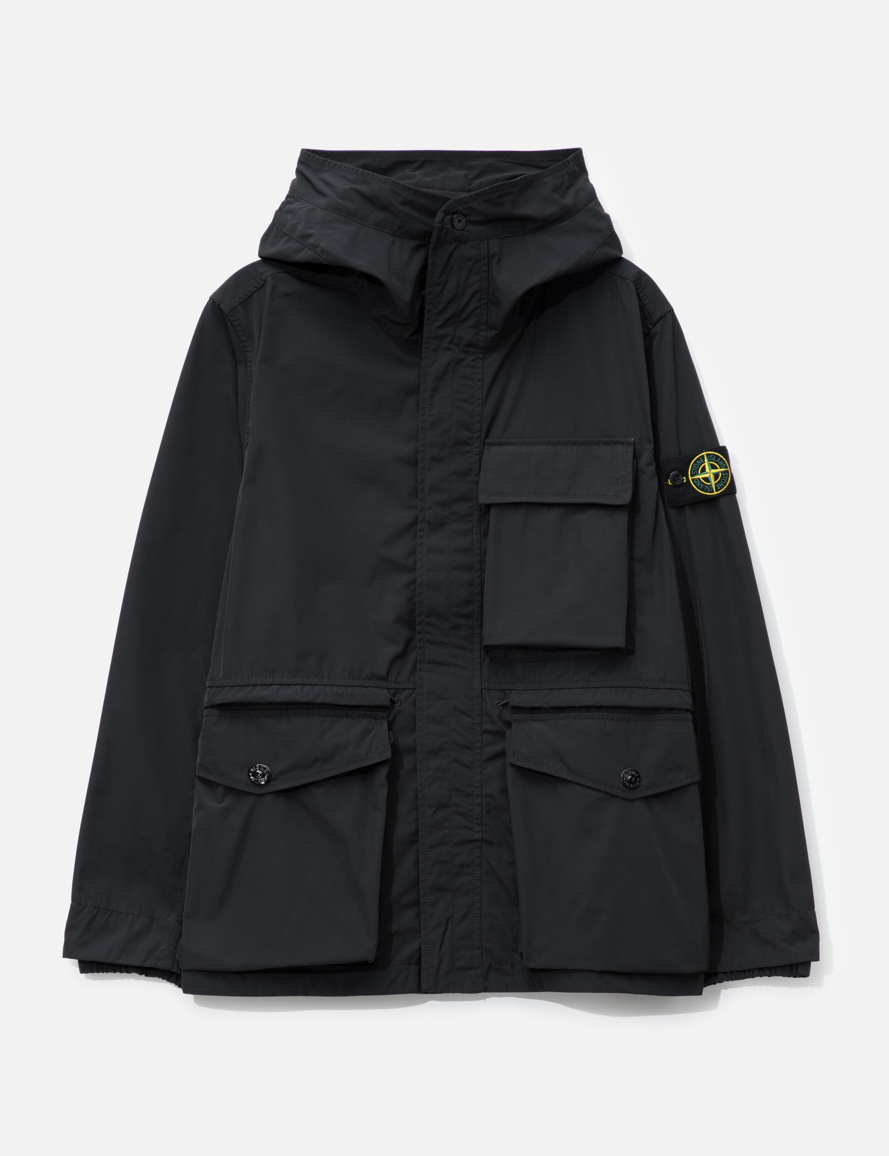 Micro Twill Short Hooded Parka view 7