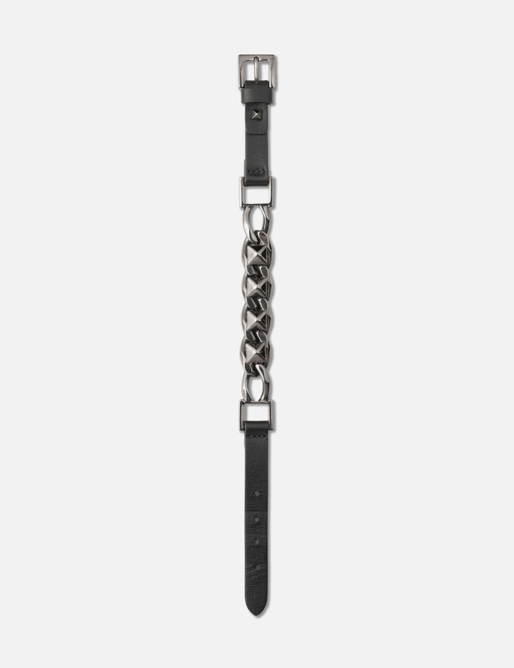 Valentino Stud Leather Bracelet