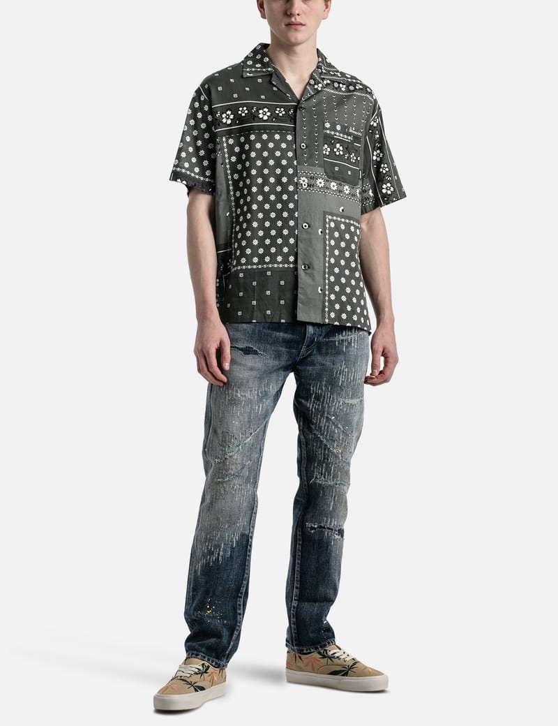 BANDANA CHOPPED / C-SHIRT . SS GRAY 美品｜ファッション