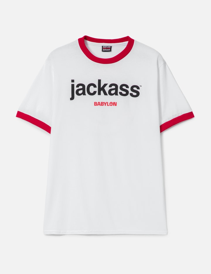 Jackass x Babylon Ringer Tee Placeholder Image