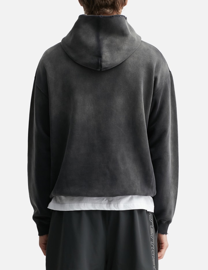 "Logo" Washed Hoodie view 4