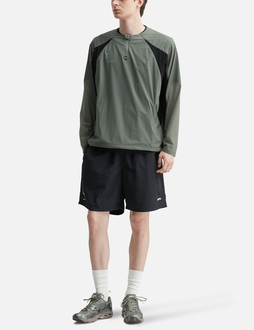 Ultra Light Weight Half Zip Piste view 17