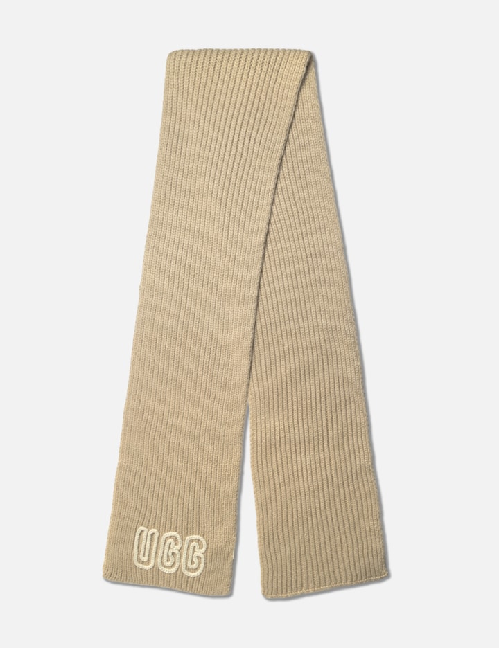 Chunky Crafted Rib Scarf