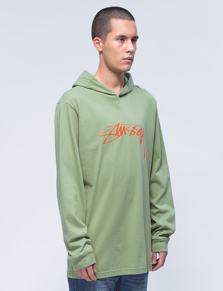 Smooth Stock L/S Hood T-Shirt Placeholder Image