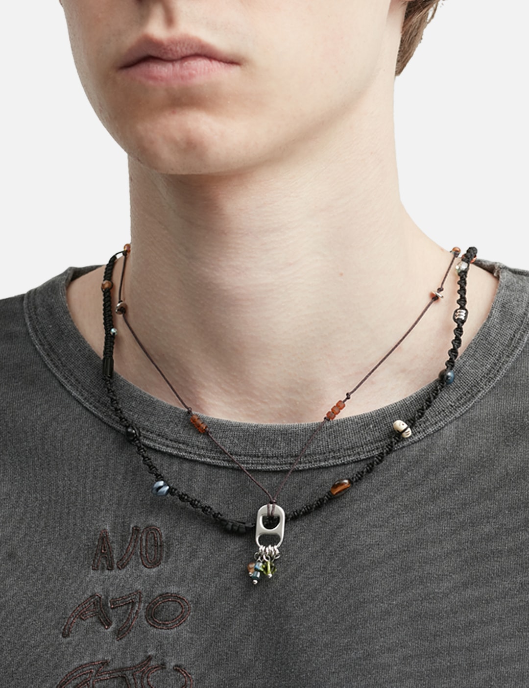 Wabisabi Knot Layered Necklace view 9